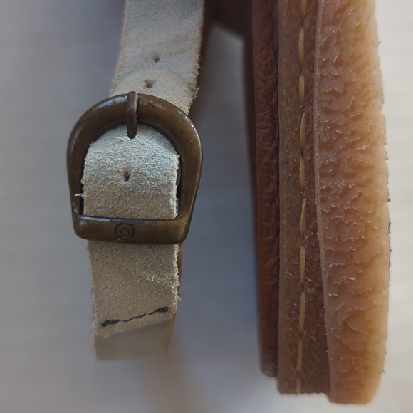 Born Carah Suede Leather Comfort Sandals 7 / 38 Light Blue - Picture 11 of 16